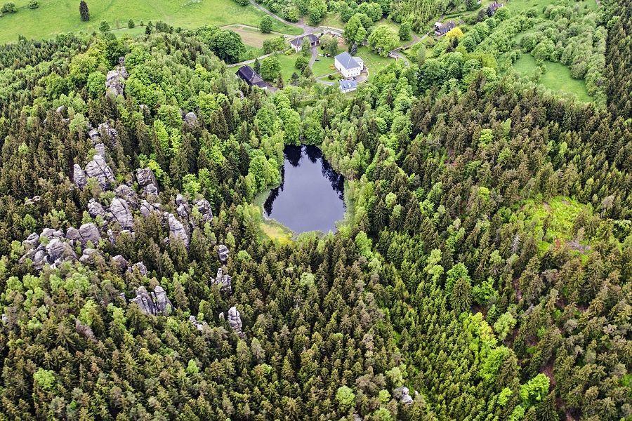 Penzion Jízdárna Hejtmánkovice Broumov Esterno foto